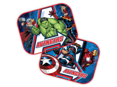 Zasłonki boczne 2 szt 44*35cm AVENGERS